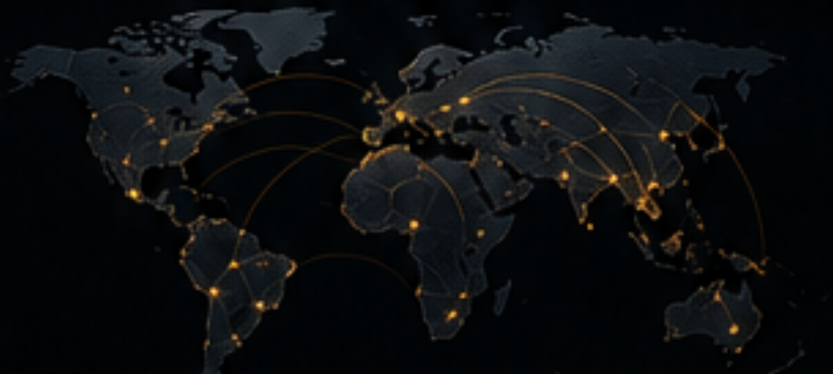 Gold global LIVE network map